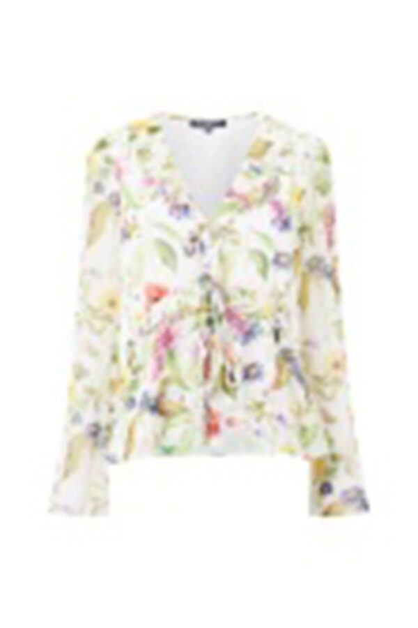 french connection floral blouse