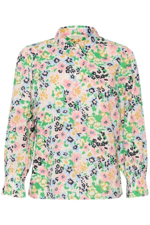 green multi flower print nevinpw shirt1