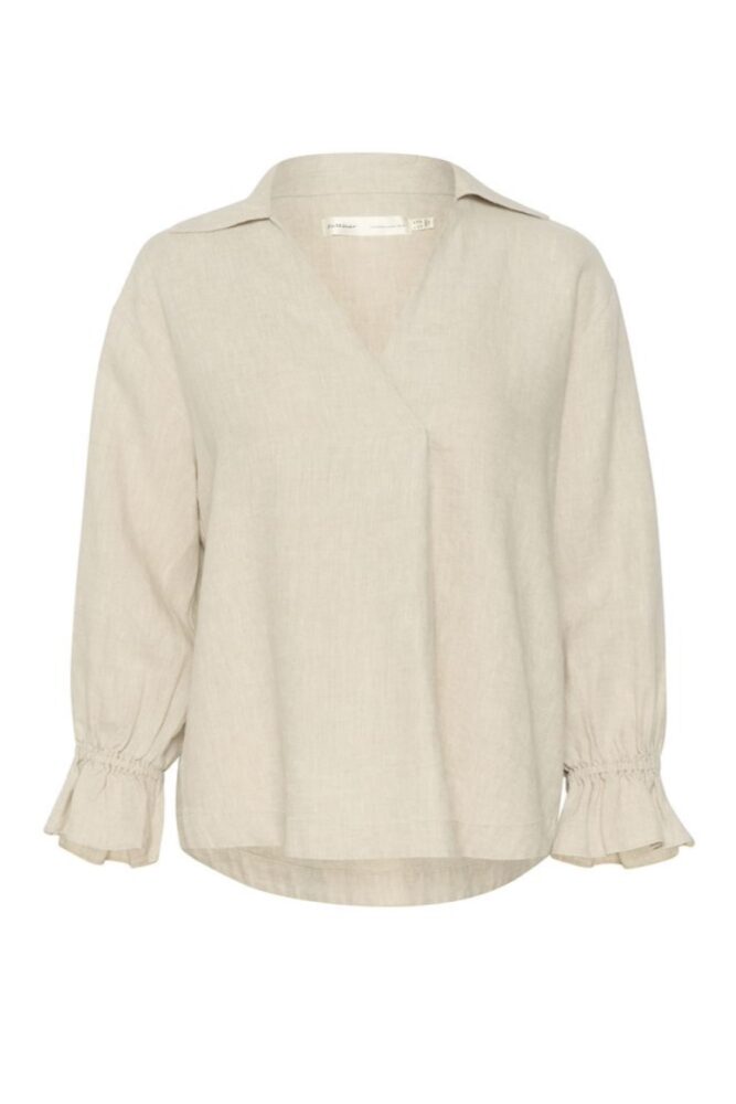 haze melange pegiw linen blouse inwear1