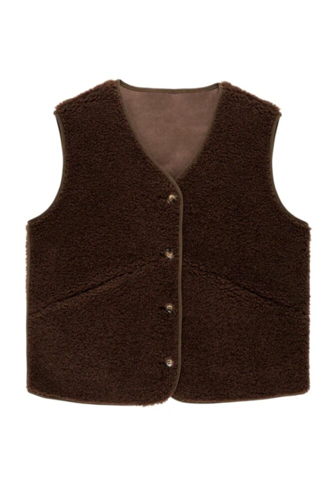 helen moore Country Gilet Walnut1