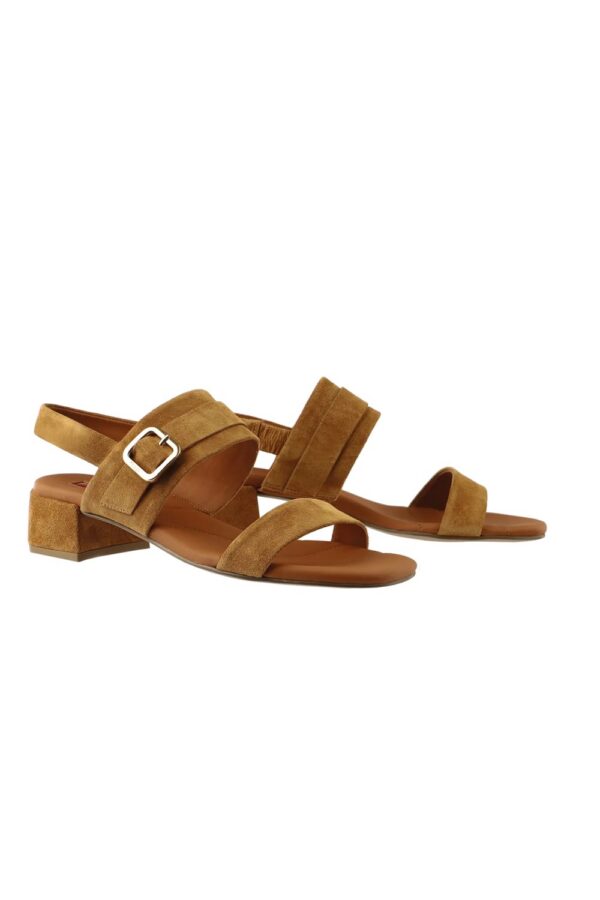 hogl camel suede sandals