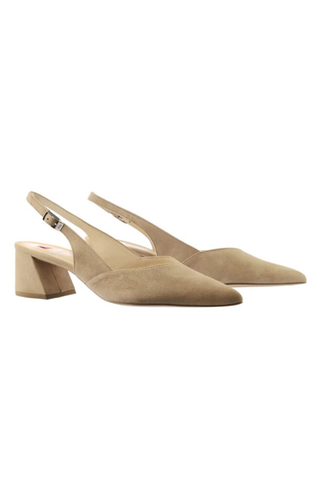 hogl sand suede slingbacks 1 104612
