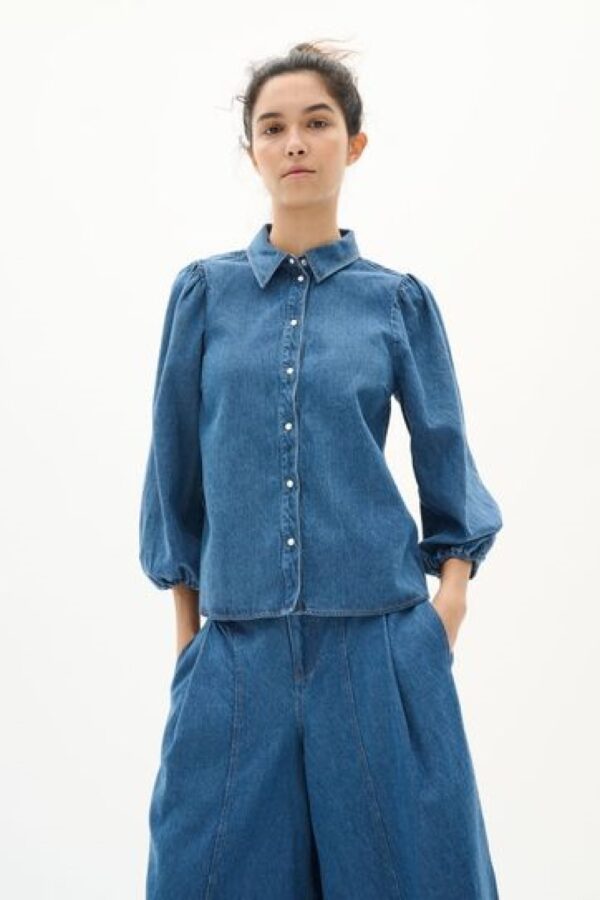inwear ballariz denim shirt