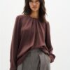 inwear dota pleat blouse
