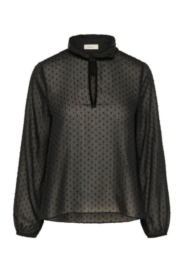 inwear dottie black blouse
