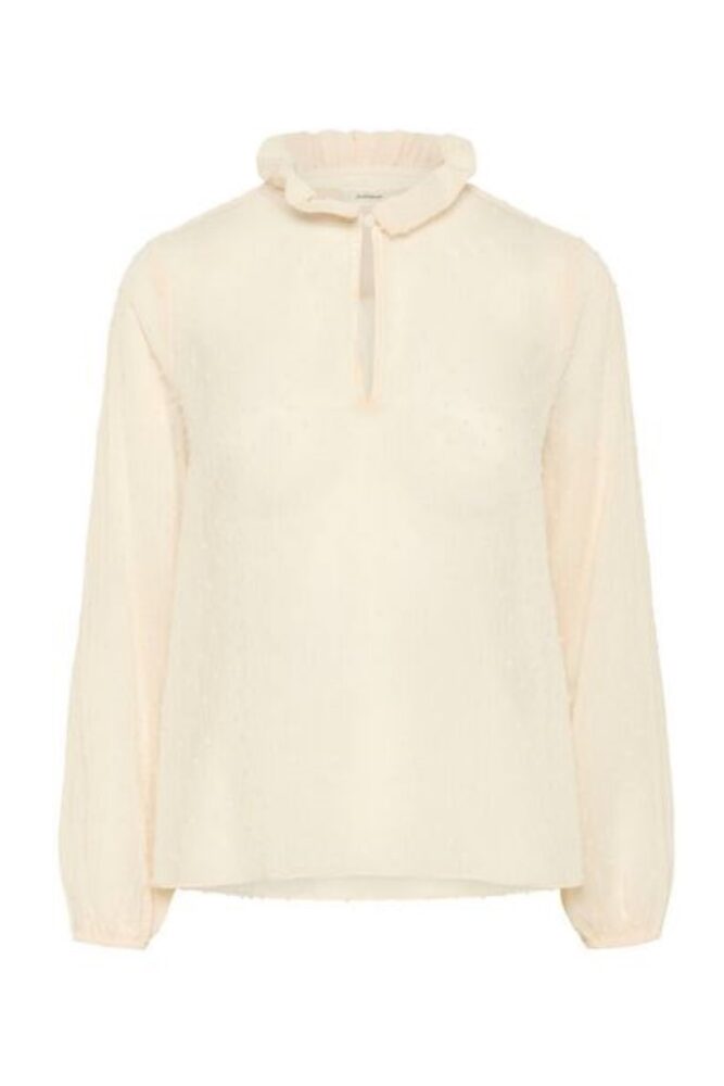 inwear dottie cream blouse