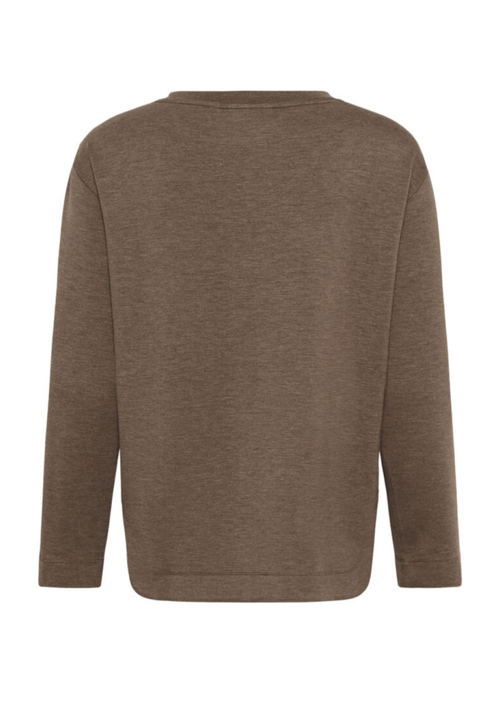 inwear gincent melange crewneck brown1