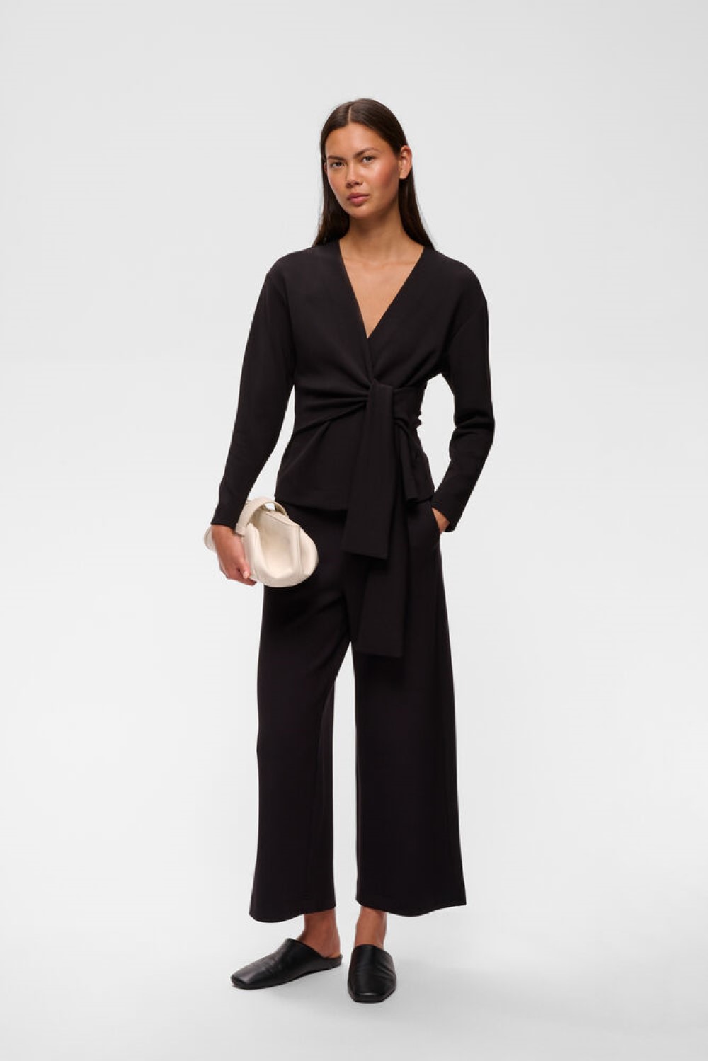 inwear gincette cropped black trousers