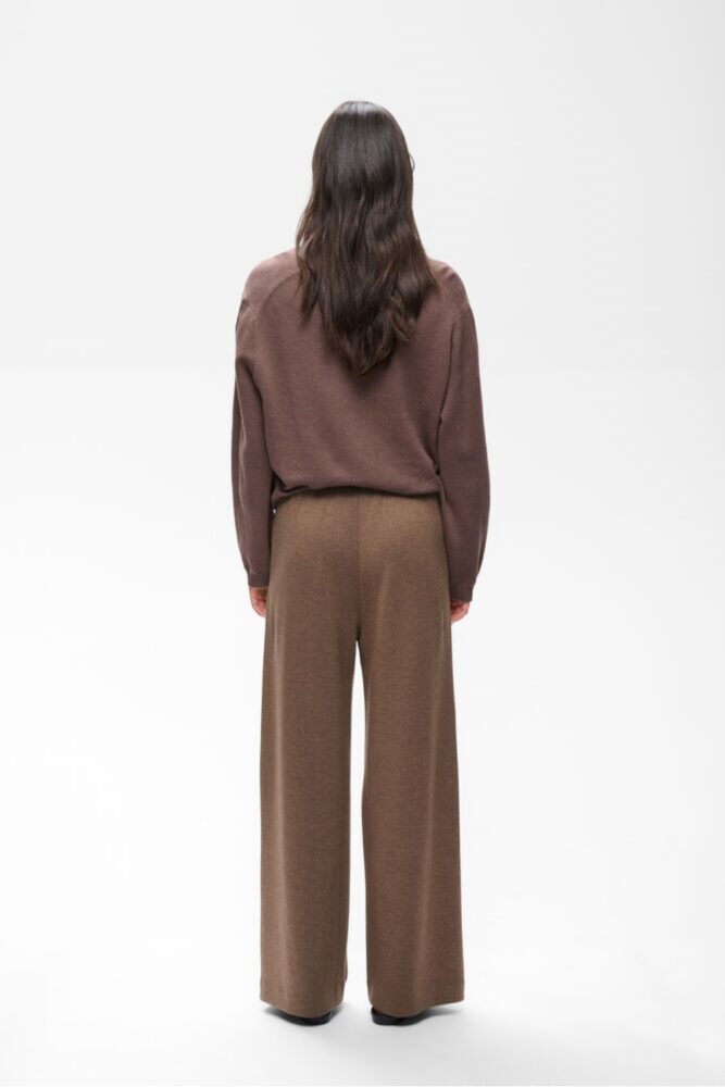 inwear gincette melange brown trousers2