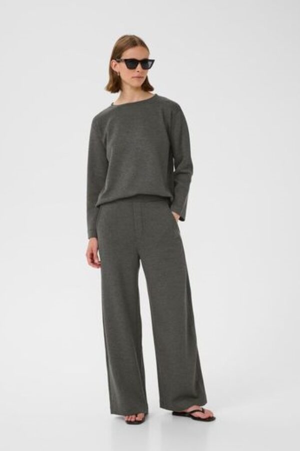 inwear gincette melange grey trousers