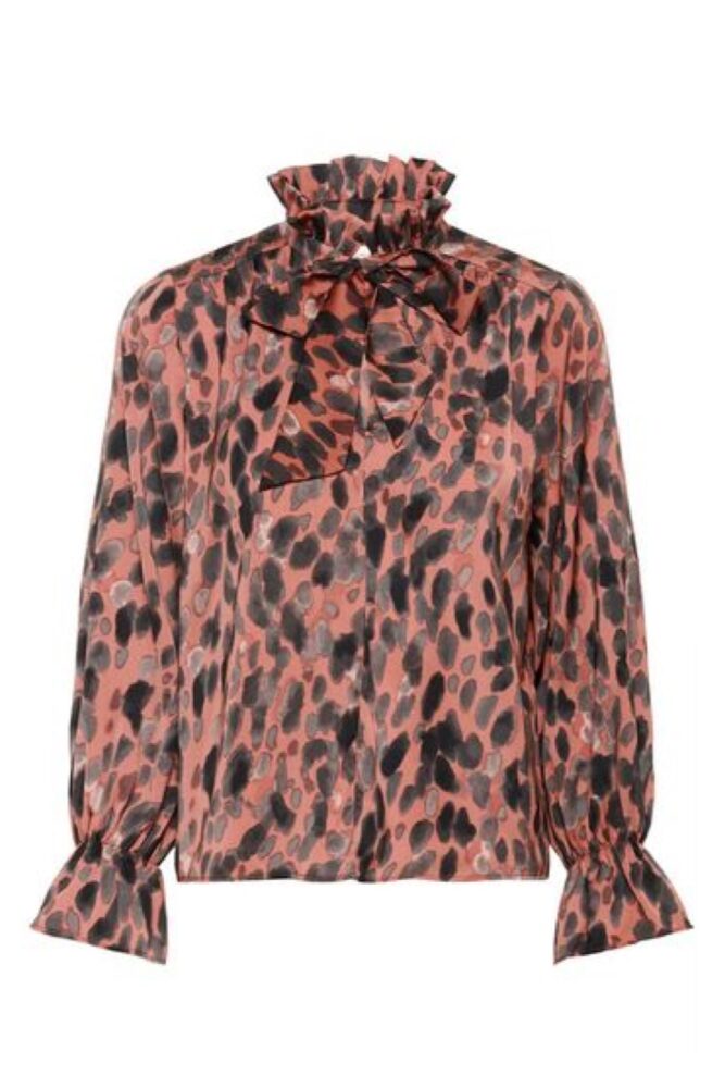 inwear gracie dotty blouse pink1