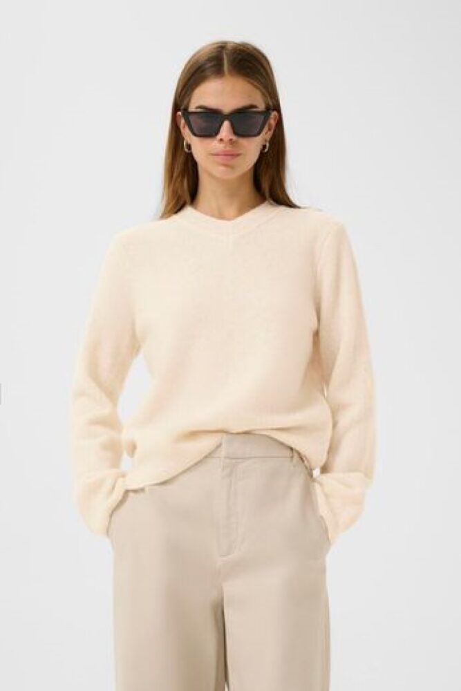 inwear guni jumper whisper white