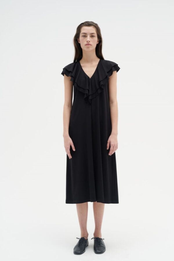 inwear kasai black midi dress(main)