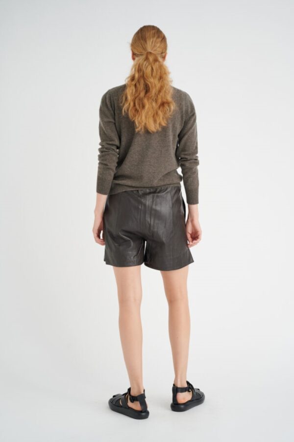 inwear lukka rollneck jumper brown melange(gallery2)
