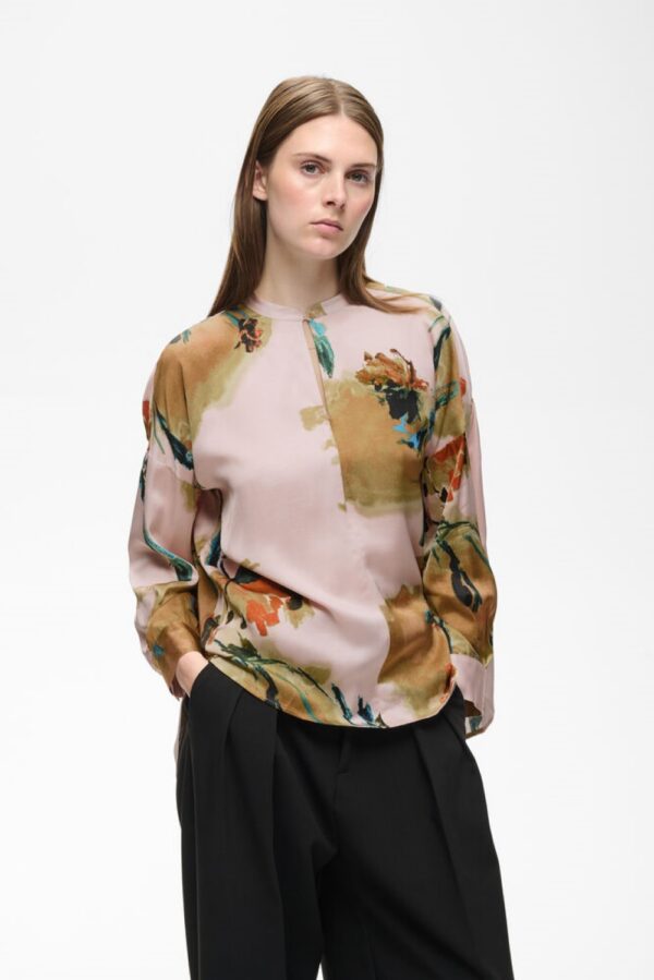 inwear meadow pink blouse