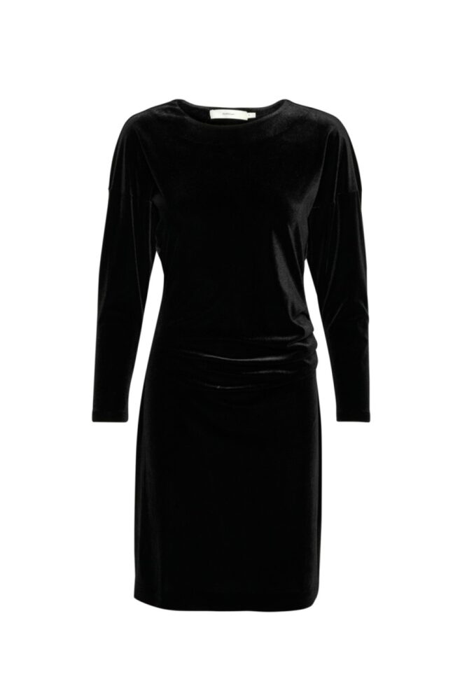 inwear ofiah black velvet dress2