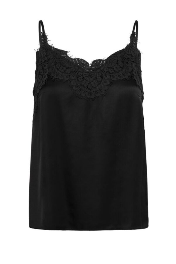 inwear orah lace camisole black