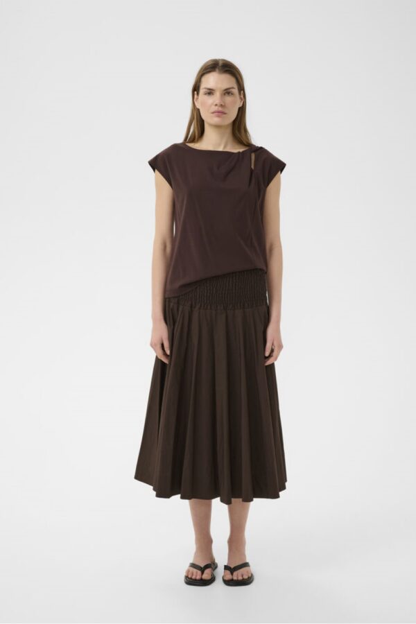 inwear raven brown skirt