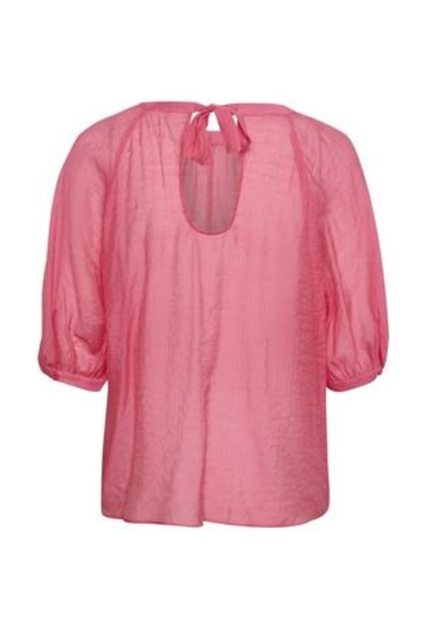 inwear trini silky pink short sleeve blousegallery