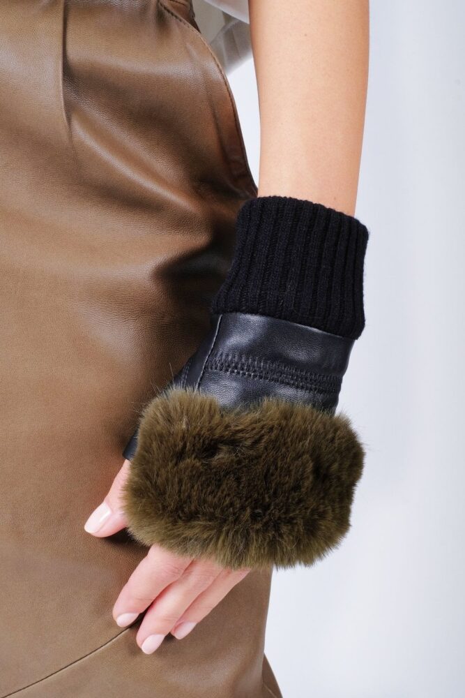 jayley green faux fur fingerless gloves2
