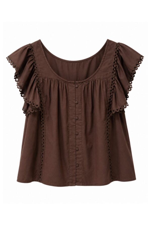 karen by simonsen fry top brown