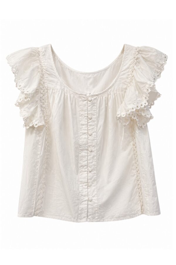 karen by simonsen fry top white