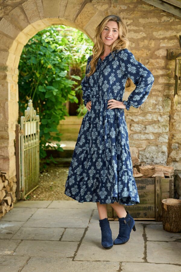 luella Amara Blue midi dress(main)