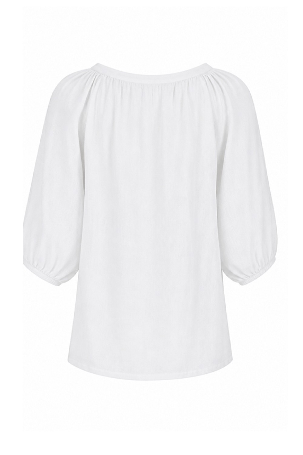 luella Aurelie linen Top White1