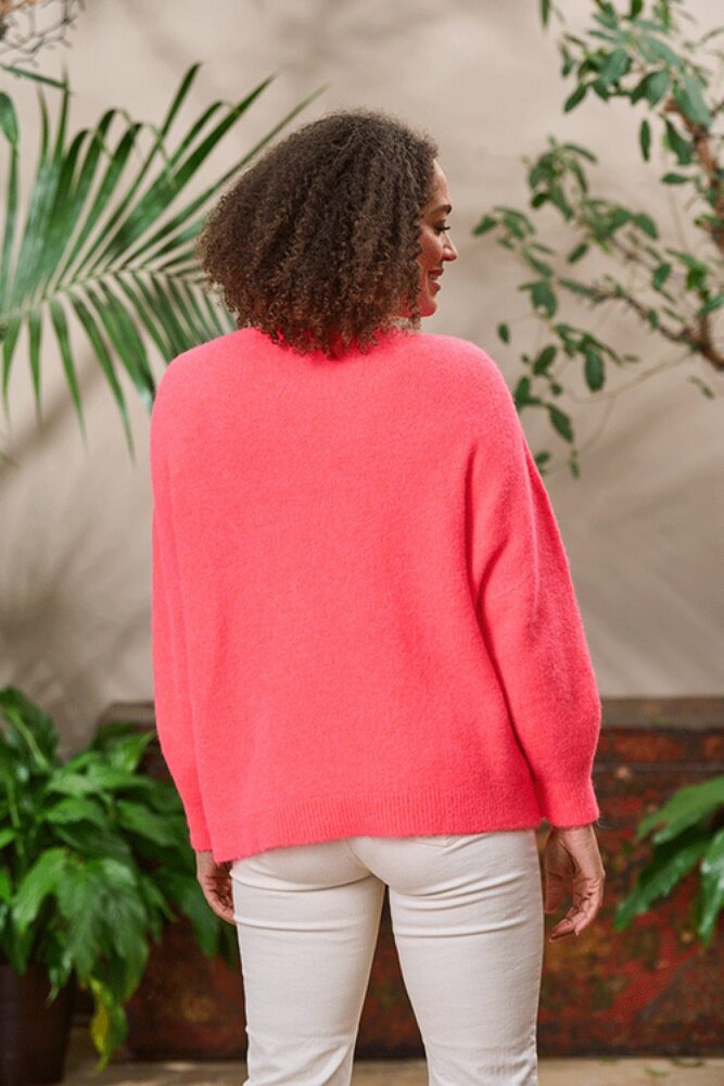 luella Bettina Coral alpaca jumper1