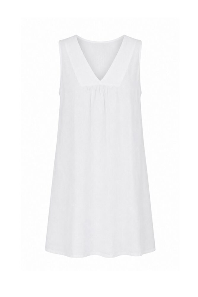 luella Clemence Dress White1