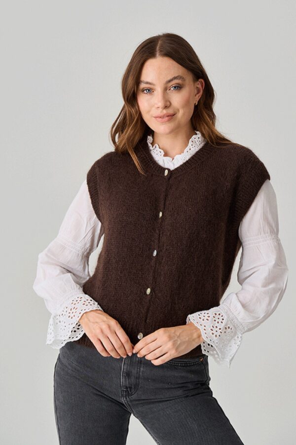 luella Kingham Chocolate tank