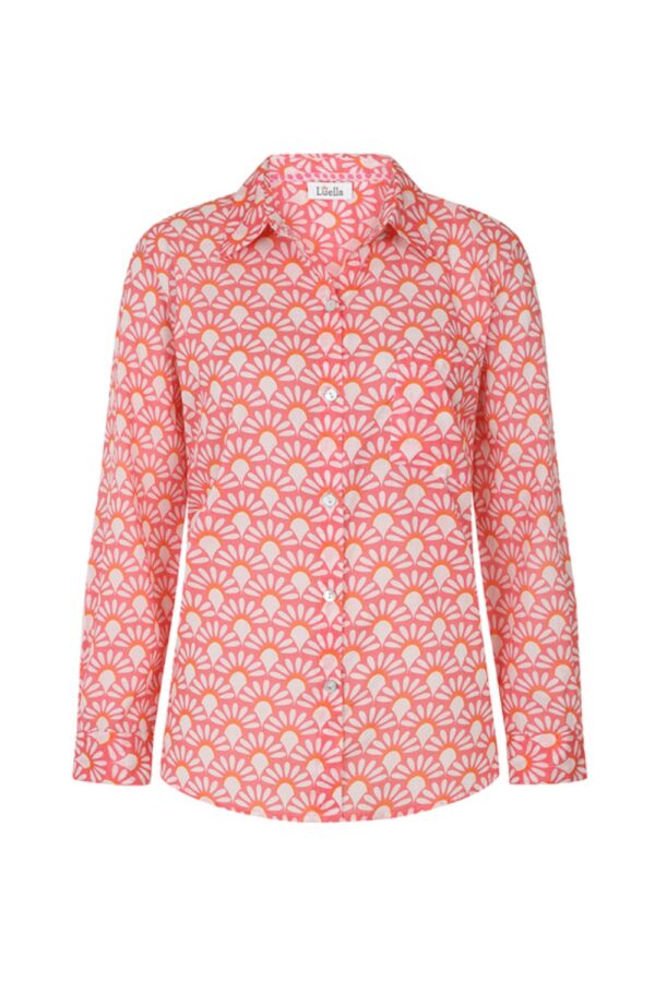 luella Lisbon Shirt Coral2