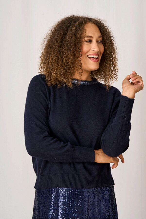 luella Madelene jumper Navy1