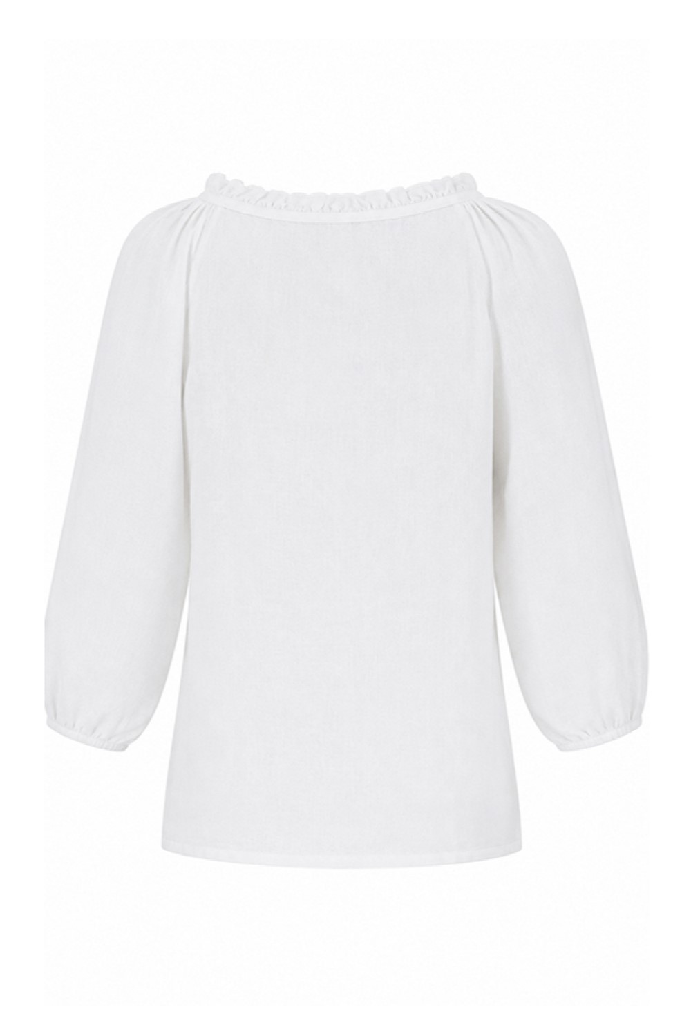 luella Margaux linen Top White1