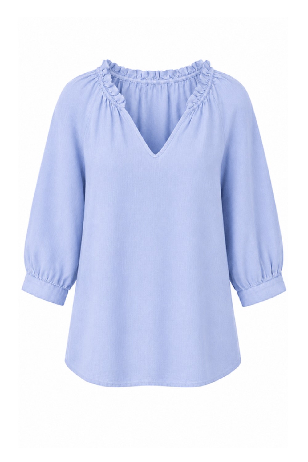 luella Margaux linen Top blue