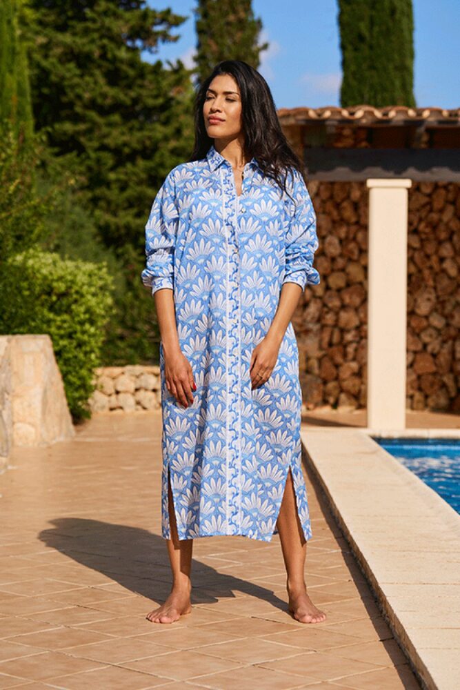 luella Monaco shirt dress Blue