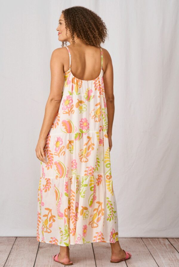 luella Sanya Multi print strappy dress1