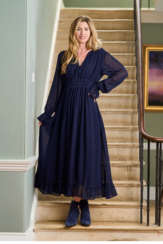 luella Stephanie dress Navy