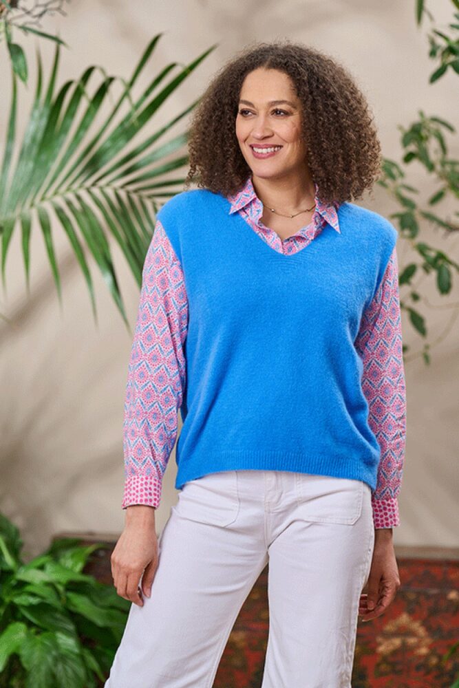 luella Tallulah Tank Blue