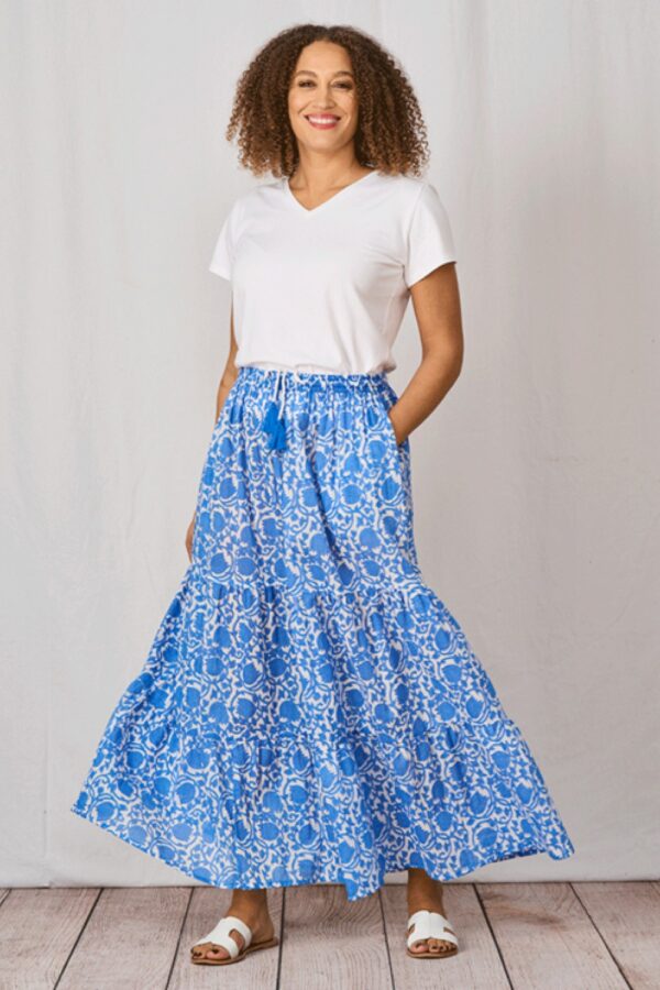 luella Tanya Blue skirt