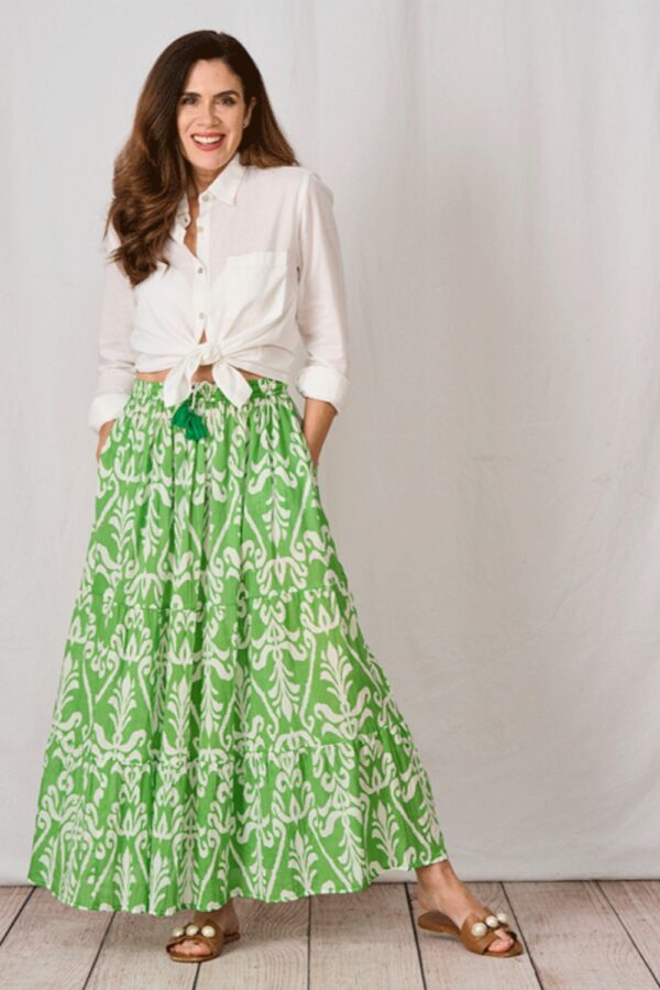 luella Tanya Green skirt