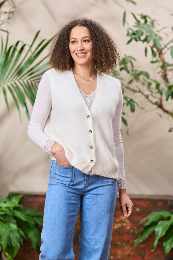 luella Wallis Tank Vanilla