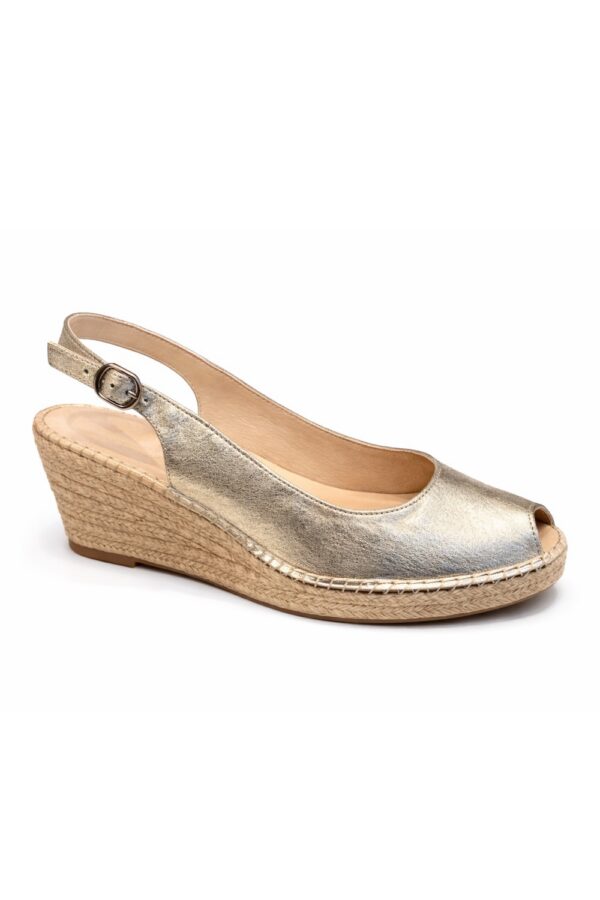 macarena ana4ve espadrille gold