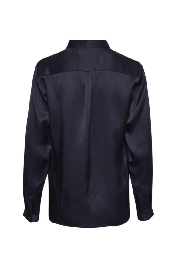 marine blue leonoreiw silk shirt premium inwear2