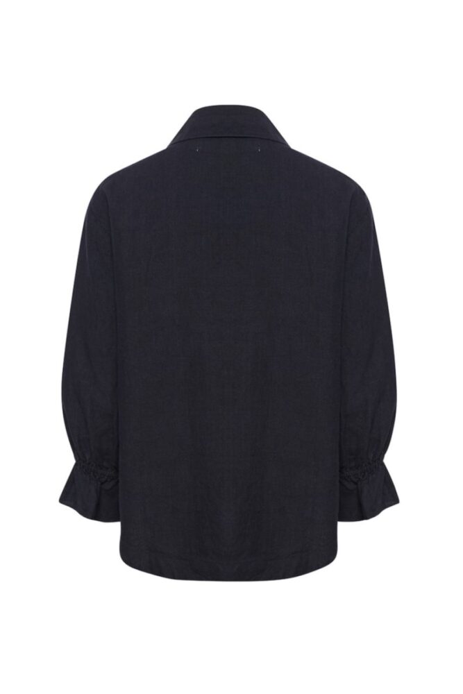 marine blue pegiw linen blouse inwear2