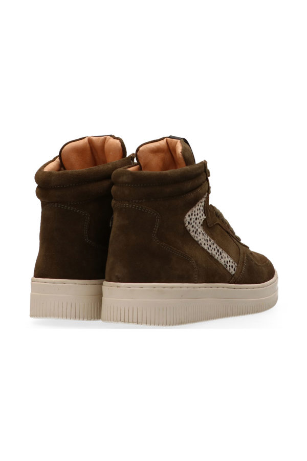 maruti back of kharki high top trainers