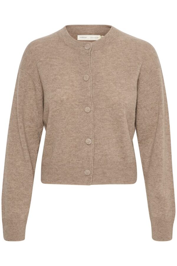 mocha grey melange monikaiw cardigan(gallery1)