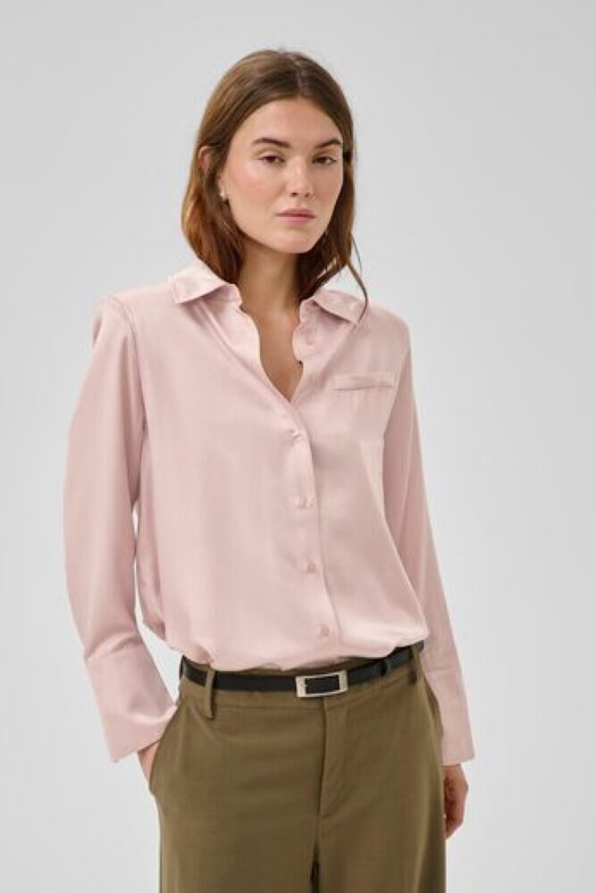my essential wardrobe estelle shirt pink