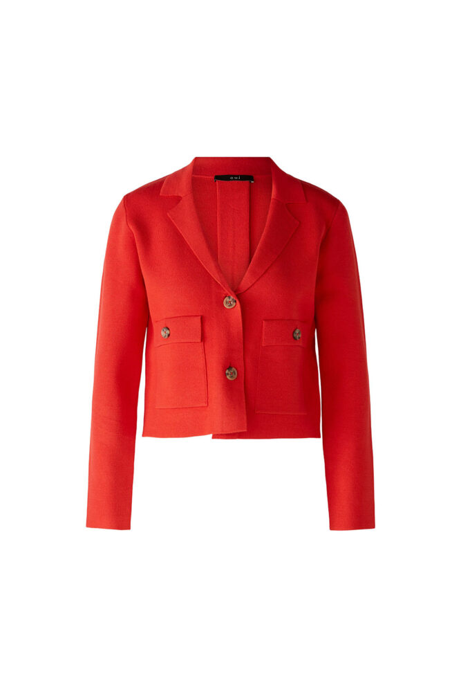 oui red cardi jacket 86688