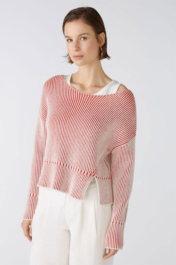 oui stripe knit 86626